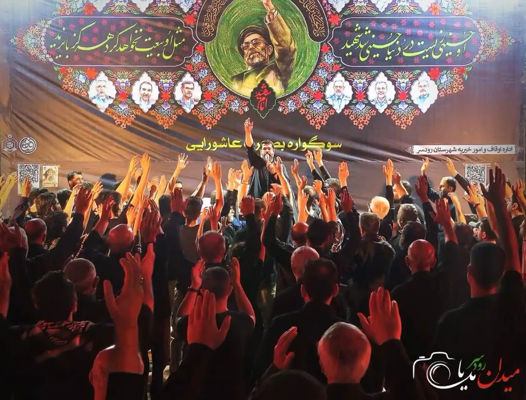 موج ۱۰۸ – رودسر (شب دوم محرم ۱۴۰۵ شمسی) - 8