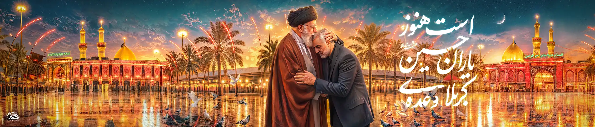 کربلا وعده یاران حسین(ع) است هنوز – بنر - 1